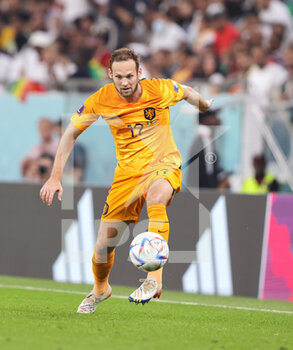 2022-11-21 - Daley Blind of Netherlands during the FIFA World Cup 2022, Group A football match between Senegal and Netherlands on November 21, 2022 at Al Thumama Stadium in Doha, Qatar - FOOTBALL - WORLD CUP 2022 - SENEGAL V NETHERLANDS - FIFA WORLD CUP - SOCCER