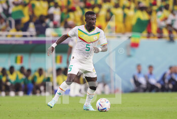 21/11/2022 - Idrissa Gana Gueye of Senegal during the FIFA World Cup 2022, Group A football match between Senegal and Netherlands on November 21, 2022 at Al Thumama Stadium in Doha, Qatar - FOOTBALL - WORLD CUP 2022 - SENEGAL V NETHERLANDS - FIFA MONDIALI - CALCIO