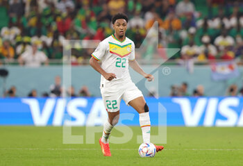 2022-11-21 - Abdou Diallo of Senegal during the FIFA World Cup 2022, Group A football match between Senegal and Netherlands on November 21, 2022 at Al Thumama Stadium in Doha, Qatar - FOOTBALL - WORLD CUP 2022 - SENEGAL V NETHERLANDS - FIFA WORLD CUP - SOCCER
