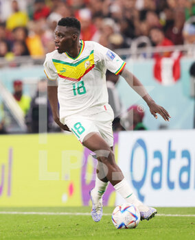 2022-11-21 - Ismaila Sarr of Senegal during the FIFA World Cup 2022, Group A football match between Senegal and Netherlands on November 21, 2022 at Al Thumama Stadium in Doha, Qatar - FOOTBALL - WORLD CUP 2022 - SENEGAL V NETHERLANDS - FIFA WORLD CUP - SOCCER