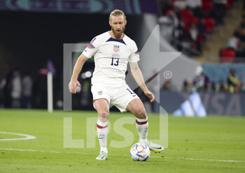 21/11/2022 - Tim Ream of USA during the FIFA World Cup 2022, Group B football match between United States and Wales on November 21, 2022 at Ahmad Bin Ali Stadium in Ar-Rayyan, Qatar - FOOTBALL - WORLD CUP 2022 - UNITED STATES V WALES - FIFA MONDIALI - CALCIO