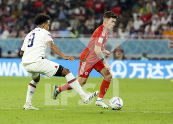 21/11/2022 - Harry Wilson of Wales during the FIFA World Cup 2022, Group B football match between United States and Wales on November 21, 2022 at Ahmad Bin Ali Stadium in Ar-Rayyan, Qatar - FOOTBALL - WORLD CUP 2022 - UNITED STATES V WALES - FIFA MONDIALI - CALCIO