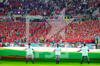 21/11/2022 - Wales fans during the FIFA World Cup 2022, Group B football match between United States and Wales on November 21, 2022 at Ahmad Bin Ali Stadium in Ar-Rayyan, Qatar - FOOTBALL - WORLD CUP 2022 - UNITED STATES V WALES - FIFA MONDIALI - CALCIO