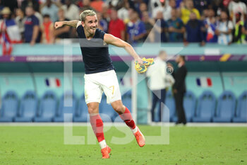 22/11/2022 - Antoine Griezmann of France celebrates at the end of the FIFA World Cup 2022, Group D football match between France and Australia on November 22, 2022 at Al Janoub Stadium in Al Wakrah, Qatar - FOOTBALL - WORLD CUP 2022 - FRANCE V AUSTRALIA - FIFA MONDIALI - CALCIO