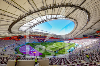 2022-11-23 - General view during the FIFA World Cup 2022, Group E football match between Germany and Japan on November 23, 2022 at Khalifa International Stadium in Ar-Rayyan, Qatar - FOOTBALL - WORLD CUP 2022 - GERMANY V JAPAN - FIFA WORLD CUP - SOCCER