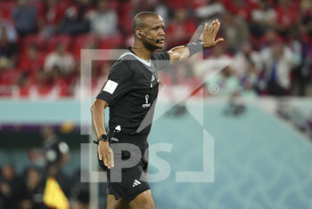 23/11/2022 - Referee Janny Sikazwe of Zambia during the FIFA World Cup 2022, Group F football match between Belgium and Canada on November 23, 2022 at Ahmad Bin Ali Stadium in Ar-Rayyan, Qatar - FOOTBALL - WORLD CUP 2022 - BELGIUM V CANADA - FIFA MONDIALI - CALCIO