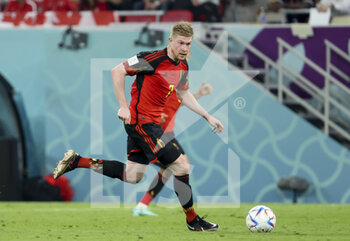 23/11/2022 - Kevin De Bruyne of Belgium during the FIFA World Cup 2022, Group F football match between Belgium and Canada on November 23, 2022 at Ahmad Bin Ali Stadium in Ar-Rayyan, Qatar - FOOTBALL - WORLD CUP 2022 - BELGIUM V CANADA - FIFA MONDIALI - CALCIO
