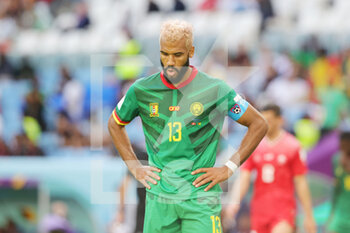 24/11/2022 - Eric Maxim Choupo-Moting of Cameroon during the FIFA World Cup 2022, Group G football match between Switzerland and Cameroon on November 24, 2022 at Al Janoub Stadium in Al Wakrah, Qatar - FOOTBALL - WORLD CUP 2022 - SWITZERLAND V CAMEROON - FIFA MONDIALI - CALCIO