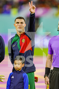 2022-11-24 - Cristiano Ronaldo (7) of Portugal ahead of the Fifa World Cup 2022, Group H football match between Portugal and Ghana on November 24, 2022 at Stadium 974 in Doha, Qatar - FOOTBALL - WORLD CUP 2022 - PORTUGAL V GHANA - FIFA WORLD CUP - SOCCER