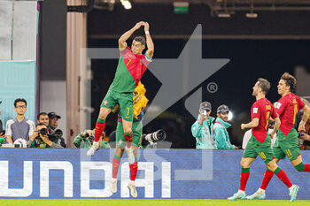 24/11/2022 - Cristiano Ronaldo (7) of Portugal scores a goal and celebrates 1-0 during the Fifa World Cup 2022, Group H football match between Portugal and Ghana on November 24, 2022 at Stadium 974 in Doha, Qatar - FOOTBALL - WORLD CUP 2022 - PORTUGAL V GHANA - FIFA MONDIALI - CALCIO
