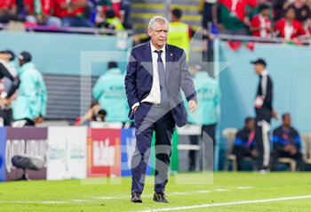 2022-11-24 - Head coach Fernando Santos of Portugal during the Fifa World Cup 2022, Group H football match between Portugal and Ghana on November 24, 2022 at Stadium 974 in Doha, Qatar - FOOTBALL - WORLD CUP 2022 - PORTUGAL V GHANA - FIFA WORLD CUP - SOCCER