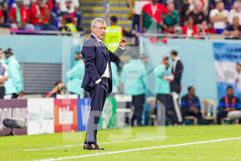 24/11/2022 - Head coach Fernando Santos of Portugal during the Fifa World Cup 2022, Group H football match between Portugal and Ghana on November 24, 2022 at Stadium 974 in Doha, Qatar - FOOTBALL - WORLD CUP 2022 - PORTUGAL V GHANA - FIFA MONDIALI - CALCIO