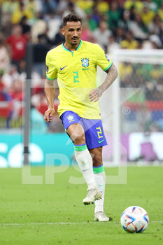 24/11/2022 - Danilo Luiz of Brazil during the FIFA World Cup 2022, Group G football match between Brazil and Serbia on November 24, 2022 at Lusail Stadium in Al Daayen, Qatar - FOOTBALL - WORLD CUP 2022 - BRAZIL V SERBIA - FIFA MONDIALI - CALCIO