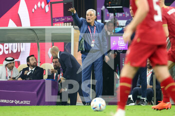 24/11/2022 - Coach of Brazil Tite during the FIFA World Cup 2022, Group G football match between Brazil and Serbia on November 24, 2022 at Lusail Stadium in Al Daayen, Qatar - FOOTBALL - WORLD CUP 2022 - BRAZIL V SERBIA - FIFA MONDIALI - CALCIO