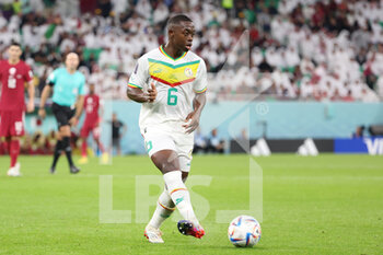 2022-11-25 - Nampalys Mendy of Senegal during the FIFA World Cup 2022, Group A football match between Qatar and Senegal on November 25, 2022 at Al Thumama Stadium in Doha, Qatar - FOOTBALL - WORLD CUP 2022 - QATAR V SENEGAL - FIFA WORLD CUP - SOCCER