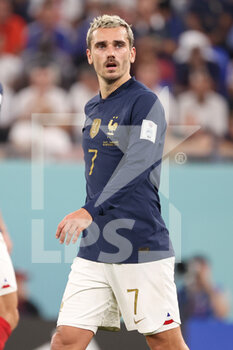 2022-11-26 - Antoine Griezmann of France during the FIFA World Cup 2022, Group D football match between France and Denmark on November 26, 2022 at Stadium 974 in Doha, Qatar - FOOTBALL - WORLD CUP 2022 - FRANCE V DENMARK - FIFA WORLD CUP - SOCCER