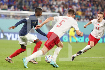 2022-11-26 - Ousmane Dembele of France during the FIFA World Cup 2022, Group D football match between France and Denmark on November 26, 2022 at Stadium 974 in Doha, Qatar - FOOTBALL - WORLD CUP 2022 - FRANCE V DENMARK - FIFA WORLD CUP - SOCCER
