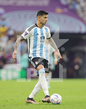 2022-11-26 - Cristian Romero of Argentina during the FIFA World Cup 2022, Group C football match between Argentina and Mexico on November 26, 2022 at Lusail Stadium in Al Daayen, Qatar - FOOTBALL - WORLD CUP 2022 - ARGENTINA V MEXICO - FIFA WORLD CUP - SOCCER