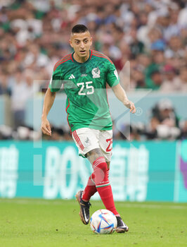 2022-11-26 - Roberto Alvarado of Mexico during the FIFA World Cup 2022, Group C football match between Argentina and Mexico on November 26, 2022 at Lusail Stadium in Al Daayen, Qatar - FOOTBALL - WORLD CUP 2022 - ARGENTINA V MEXICO - FIFA WORLD CUP - SOCCER