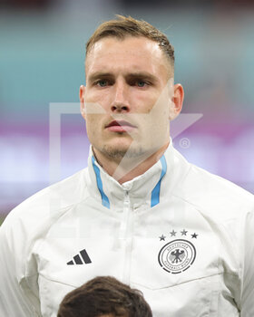 2022-11-27 - David Raum of Germany during the FIFA World Cup 2022, Group E football match between Spain and Germany on November 27, 2022 at Al Bayt Stadium in Al Khor, Qatar - FOOTBALL - WORLD CUP 2022 - SPAIN V GERMANY - FIFA WORLD CUP - SOCCER