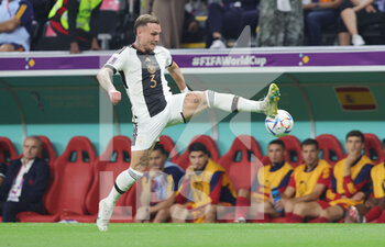 2022-11-27 - David Raum of Germany during the FIFA World Cup 2022, Group E football match between Spain and Germany on November 27, 2022 at Al Bayt Stadium in Al Khor, Qatar - FOOTBALL - WORLD CUP 2022 - SPAIN V GERMANY - FIFA WORLD CUP - SOCCER