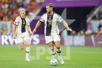 2022-11-27 - Niclas Fullkrug of Germany during the FIFA World Cup 2022, Group E football match between Spain and Germany on November 27, 2022 at Al Bayt Stadium in Al Khor, Qatar - FOOTBALL - WORLD CUP 2022 - SPAIN V GERMANY - FIFA WORLD CUP - SOCCER