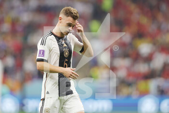 2022-11-27 - Joshua Kimmich of Germany during the FIFA World Cup 2022, Group E football match between Spain and Germany on November 27, 2022 at Al Bayt Stadium in Al Khor, Qatar - FOOTBALL - WORLD CUP 2022 - SPAIN V GERMANY - FIFA WORLD CUP - SOCCER
