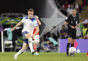 2022-11-29 - Jordan Henderson of England during the FIFA World Cup 2022, Group B football match between Wales and England on November 29, 2022 at Ahmad Bin Ali Stadium in Ar-Rayyan, Qatar - FOOTBALL - WORLD CUP 2022 - WALES V ENGLAND - FIFA WORLD CUP - SOCCER