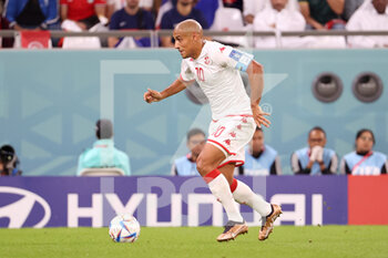 2022-11-30 - Wahbi Khazri of Tunisia during the FIFA World Cup 2022, Group D football match between Tunisia and France on November 30, 2022 at Education City Stadium in Doha, Qatar - FOOTBALL - WORLD CUP 2022 - TUNISIA V FRANCE - FIFA WORLD CUP - SOCCER