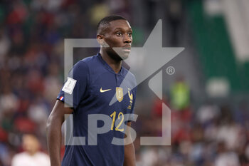 2022-11-30 - Randal Kolo Muani of France during the FIFA World Cup 2022, Group D football match between Tunisia and France on November 30, 2022 at Education City Stadium in Doha, Qatar - FOOTBALL - WORLD CUP 2022 - TUNISIA V FRANCE - FIFA WORLD CUP - SOCCER