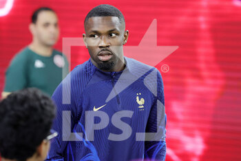 2022-11-30 - Marcus Thuram of France during the FIFA World Cup 2022, Group D football match between Tunisia and France on November 30, 2022 at Education City Stadium in Doha, Qatar - FOOTBALL - WORLD CUP 2022 - TUNISIA V FRANCE - FIFA WORLD CUP - SOCCER