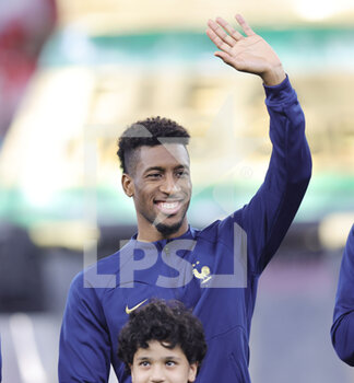 2022-11-30 - Kingsley Coman of France during the FIFA World Cup 2022, Group D football match between Tunisia and France on November 30, 2022 at Education City Stadium in Doha, Qatar - FOOTBALL - WORLD CUP 2022 - TUNISIA V FRANCE - FIFA WORLD CUP - SOCCER