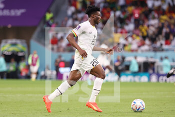 2022-11-28 - Daniel Amartey of Ghana during the FIFA World Cup 2022, Group H football match between South Korea Republic and Ghana on November 28, 2022 at Education City Stadium in Doha, Qatar - FOOTBALL - WORLD CUP 2022 - KOREA REPUBLIC V GHANA - FIFA WORLD CUP - SOCCER