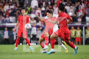 2022-11-28 - Lee Kang-In of South Korea during the FIFA World Cup 2022, Group H football match between South Korea Republic and Ghana on November 28, 2022 at Education City Stadium in Doha, Qatar - FOOTBALL - WORLD CUP 2022 - KOREA REPUBLIC V GHANA - FIFA WORLD CUP - SOCCER