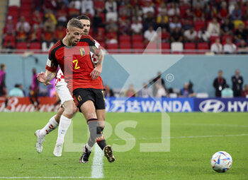 2022-12-01 - Toby Alderweireld of Belgium during the FIFA World Cup 2022, Group F football match between Croatia and Belgium on December 1, 2022 at Ahmad Bin Ali Stadium in Ar-Rayyan, Qatar - FOOTBALL - WORLD CUP 2022 - CROATIA V BELGIUM - FIFA WORLD CUP - SOCCER