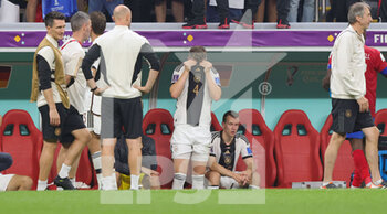 2022-12-01 - Matthias Ginter of Germany looks dejected during the FIFA World Cup 2022, Group E football match between Costa Rica and Germany on December 1, 2022 at Al Bayt Stadium in Al Khor, Qatar - FOOTBALL - WORLD CUP 2022 - COSTA RICA V GERMANY - FIFA WORLD CUP - SOCCER