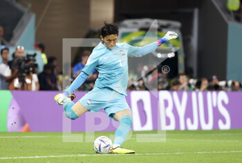 2022-12-02 - South Korea goalkeeper Kim Seung-Gyu during the FIFA World Cup 2022, Group H football match between Korea Republic and Portugal on December 2, 2022 at Education City Stadium in Doha, Qatar - FOOTBALL - WORLD CUP 2022 - KOREA REPUBLIC V PORTUGAL - FIFA WORLD CUP - SOCCER
