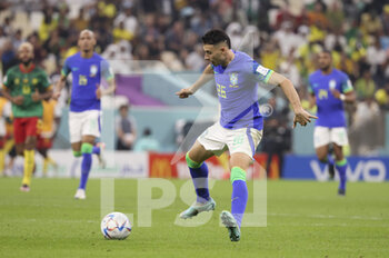 2022-12-02 - Gabriel Martinelli of Brazil during the FIFA World Cup 2022, Group G football match between Cameroon and Brazil on December 2, 2022 at Lusail Stadium in Al Daayen, Qatar - FOOTBALL - WORLD CUP 2022 - CAMEROON V BRAZIL - FIFA WORLD CUP - SOCCER