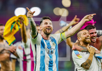 FOOTBALL - WORLD CUP 2022 - 1/8 - ARGENTINA v AUSTRALIA - FIFA WORLD CUP - SOCCER