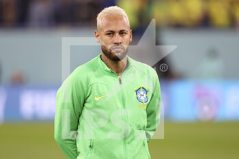 2022-12-05 - Neymar Jr of Brazil during the FIFA World Cup 2022, Round of 16 football match between Brazil and Korea Republic on December 5, 2022 at Stadium 974 in Doha, Qatar - FOOTBALL - WORLD CUP 2022 - 1/8 - BRAZIL V KOREA REPUBLIC - FIFA WORLD CUP - SOCCER