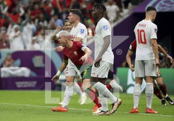 2022-12-06 - Pepe of Portugal celebrates his goal during the FIFA World Cup 2022, Round of 16 football match between Portugal and Switzerland on December 6, 2022 at Lusail Stadium in Al Daayen, Qatar - FOOTBALL - WORLD CUP 2022 - 1/8 - PORTUGAL V SWITZERLAND - FIFA WORLD CUP - SOCCER