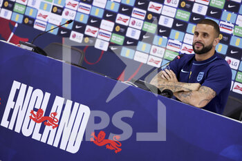 2022-12-08 - Kyle Walker of England answers to the media during a press conference at Al Wakrah training center during the FIFA World Cup 2022 on December 7, 2022 in Doha, Qatar - FOOTBALL - WORLD CUP 2022 - MISCS - FIFA WORLD CUP - SOCCER