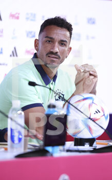 08/12/2022 - Danilo Luiz da Silva of Brazil answers to the media during a press conference at the Qatar National Convention Center QNCC during the FIFA World Cup 2022 on December 8, 2022 in Doha, Qatar - FOOTBALL - WORLD CUP 2022 - MISCS - FIFA MONDIALI - CALCIO