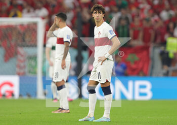 2022-12-10 - Joao Felix of Portugal during the FIFA World Cup 2022, Quarter-final football match between Morocco and Portugal on December 10, 2022 at Al Thumama Stadium in Doha, Qatar - FOOTBALL - WORLD CUP 2022 - 1/4 - MOROCCO V PORTUGAL - FIFA WORLD CUP - SOCCER