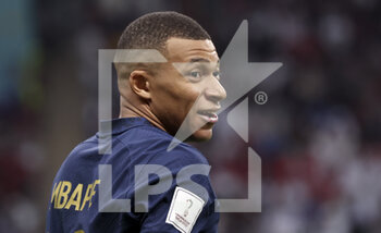 2022-12-10 - Kylian Mbappe of France during the FIFA World Cup 2022, Quarter-final football match between England and France on December 10, 2022 at Al Bayt Stadium in Al Khor, Qatar - FOOTBALL - WORLD CUP 2022 - 1/4 - ENGLAND V FRANCE - FIFA WORLD CUP - SOCCER