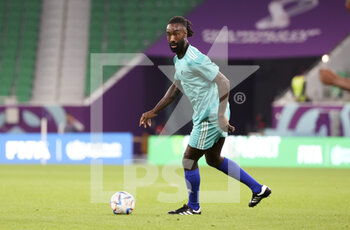 2022-12-12 - Johan Djourou of Switzerland during a football match gathering FIFA legends and workers who built the stadiums to benefit the charity 'Football unites the World' at Al Thumama Stadium during the FIFA World Cup 2022 on December 12, 2022 in Doha, Qatar - FOOTBALL - WORLD CUP 2022 - MISCS - FIFA WORLD CUP - SOCCER