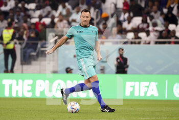 2022-12-12 - John Terry of England during a football match gathering FIFA legends and workers who built the stadiums to benefit the charity 'Football unites the World' at Al Thumama Stadium during the FIFA World Cup 2022 on December 12, 2022 in Doha, Qatar - FOOTBALL - WORLD CUP 2022 - MISCS - FIFA WORLD CUP - SOCCER