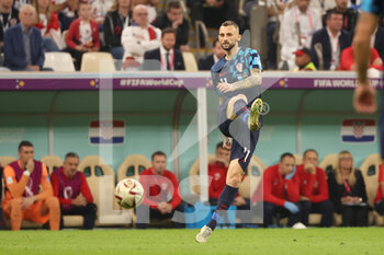 2022-12-13 - Marcelo Brozovic of Croatia during the FIFA World Cup 2022, Semi-final football match between Argentina and Croatia on December 13, 2022 at Lusail Stadium in Al Daayen, Qatar - FOOTBALL - WORLD CUP 2022 - 1/2 - ARGENTINA V CROATIA - FIFA WORLD CUP - SOCCER