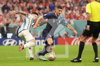 2022-12-13 - Andrej Kramaric of Croatia during the FIFA World Cup 2022, Semi-final football match between Argentina and Croatia on December 13, 2022 at Lusail Stadium in Al Daayen, Qatar - FOOTBALL - WORLD CUP 2022 - 1/2 - ARGENTINA V CROATIA - FIFA WORLD CUP - SOCCER