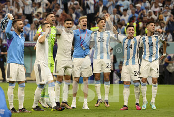 FOOTBALL - WORLD CUP 2022 - 1/2 - ARGENTINA v CROATIA - FIFA MONDIALI - CALCIO